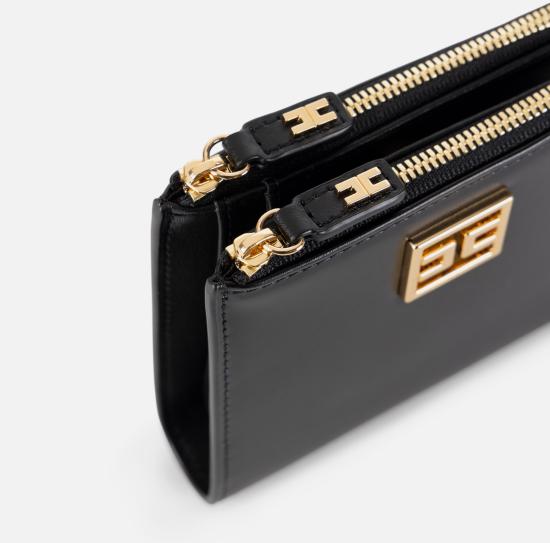 25SS 엘리자베타프랜치 지갑 PF01A51E2 110 Black - ELISABETTA FRANCHI