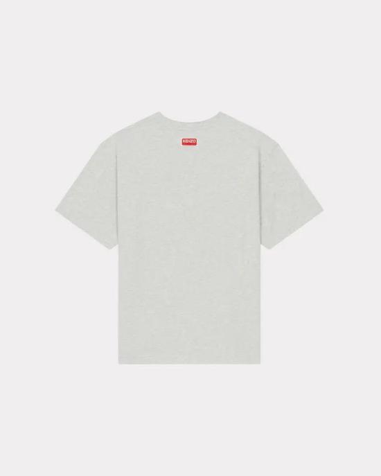  겐조 반팔 티셔츠 FE58TS0064SG 93 Pale grey - KENZO