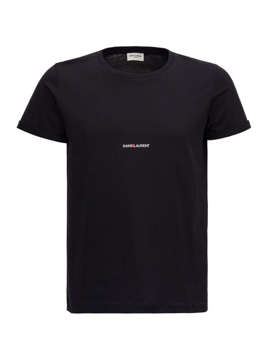 26SS 생로랑 리브 고쉬 티셔츠 464572YB2DQ1000 Black