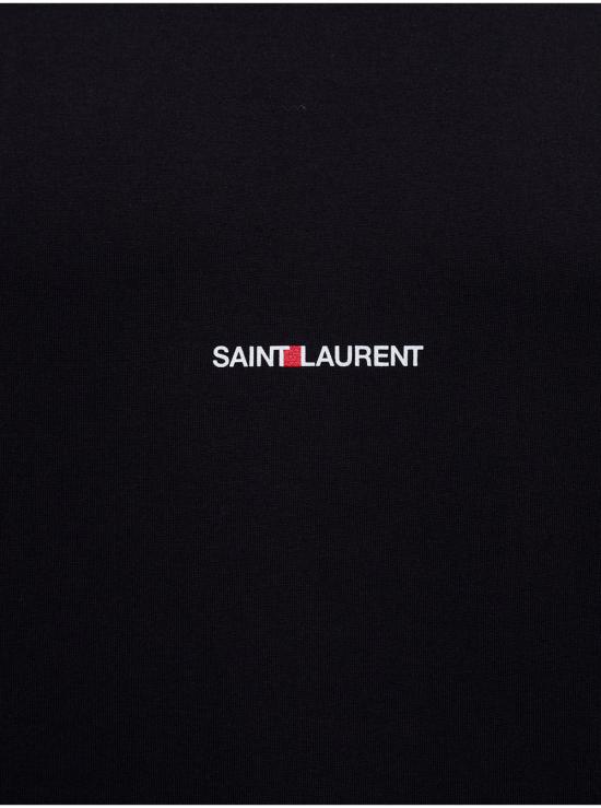 26SS 생로랑 반팔 티셔츠 464572YB2DQ1000 Black - SAINT LAURENT