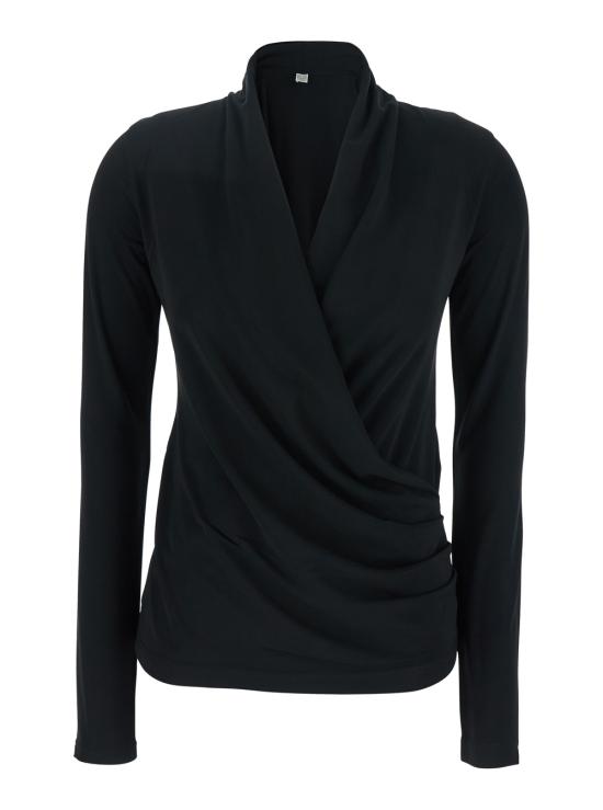 25SS 토템 긴팔 티셔츠 252WRT0443FB0162001 Black