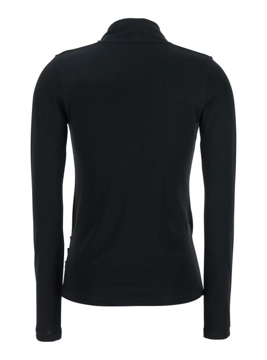 25SS 토템 긴팔 티셔츠 252WRT0443FB0162001 Black - TOTEME