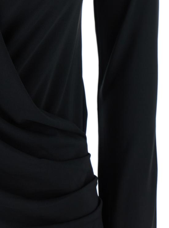 25SS 토템 긴팔 티셔츠 252WRT0443FB0162001 Black - TOTEME