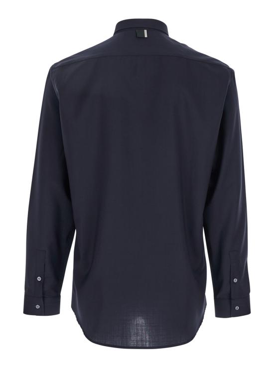 25SS 로우브랜드 긴팔 셔츠 L1CSS26595E016 Blu - LOW BRAND