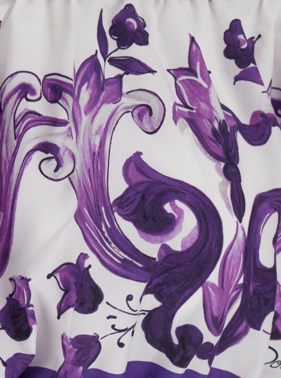 25FW 돌체앤가바나 탑 F755RTHH5EQI23TN Violet - DOLCE & GABBANA