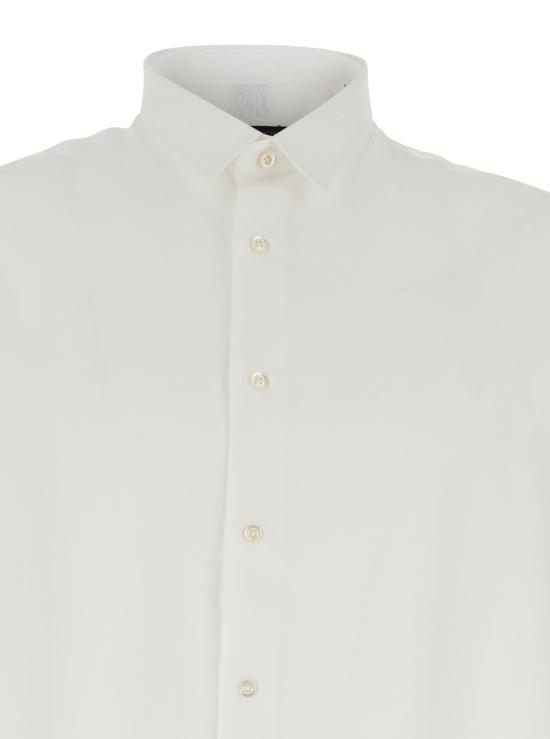 25SS 로우브랜드 긴팔 셔츠 L1CSS256587A001 White - LOW BRAND