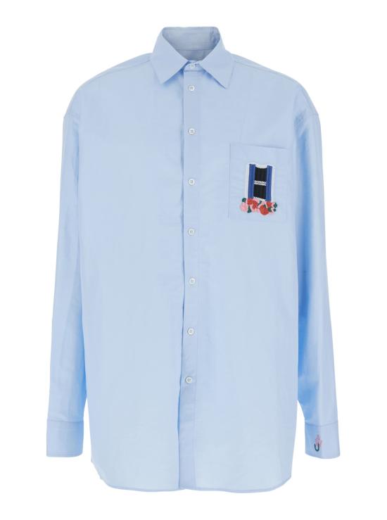 25SS JW앤더슨 긴팔 셔츠 SH0352PG1698LIGHTBLUE Light blue