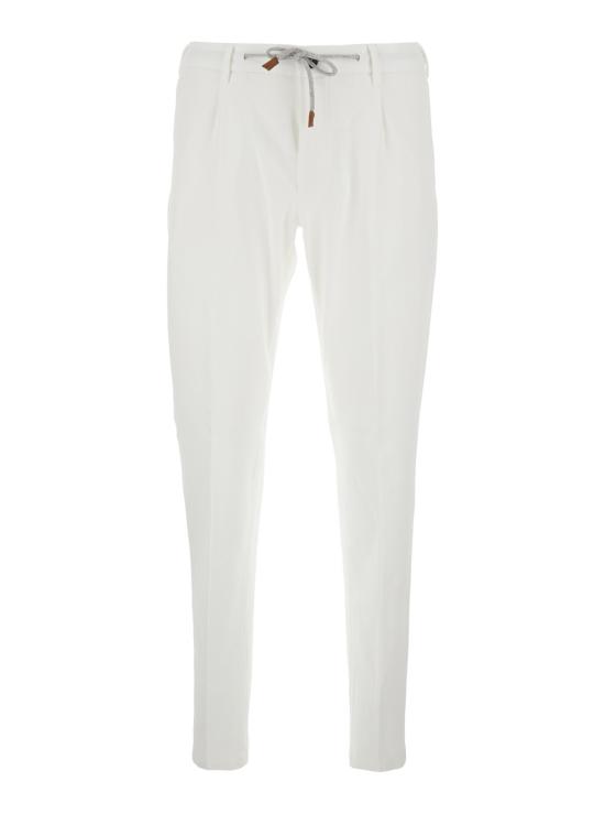 25SS 일레븐티 스트레이트 팬츠 X75PANB21TET0K00501 White