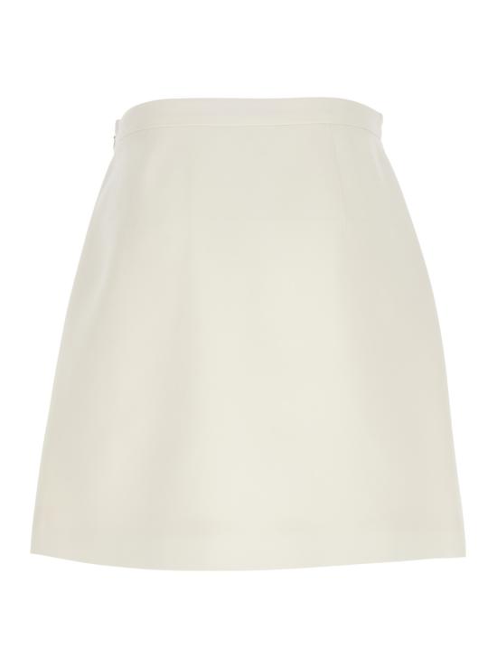 25SS 발렌티노 가라바니 숏 스커트 6B3RACH71CFA03 White - VALENTINO GARAVANI