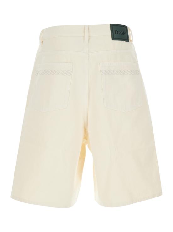 25SS 드롤드무슈 숏팬츠 GBS147CO188OW White - DROLE DE MONSIEUR
