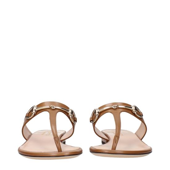 25FW 구찌 홀스빗 통 샌들 816590C9D002712 - GUCCI