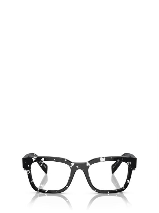 26FW 프라다 안경 PR A10V 15O1O1 HAVANA BLACK TRANSPARENT