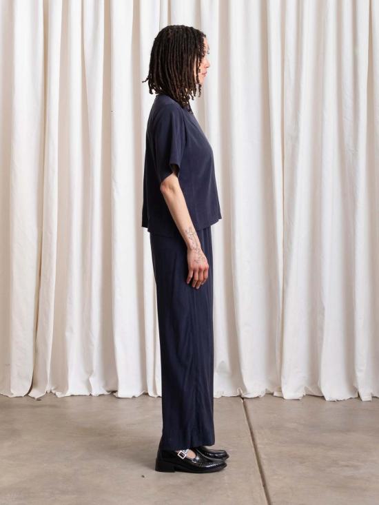  알리 골든 반팔 티셔츠 우븐 티셔츠 - ALI GOLDEN