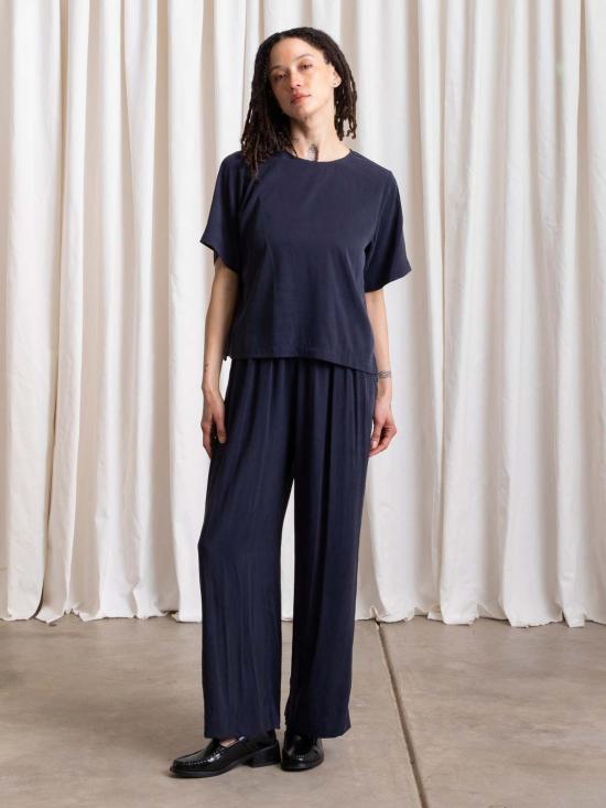  알리 골든 반팔 티셔츠 우븐 티셔츠 - ALI GOLDEN