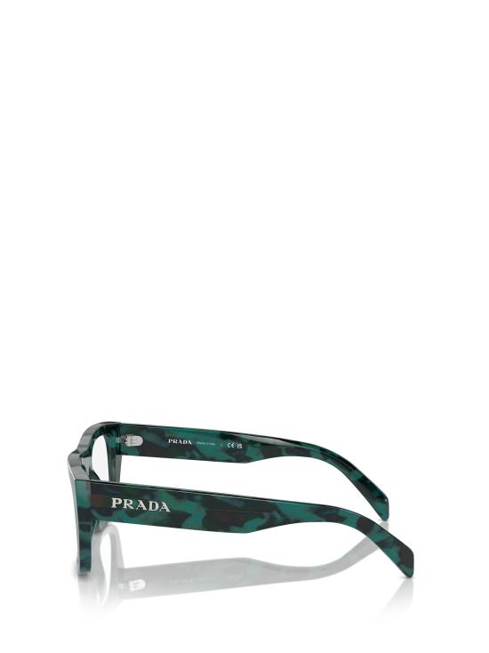 26FW 프라다 안경 PR A17V 17U1O1 EMERALD MARBLE - PRADA