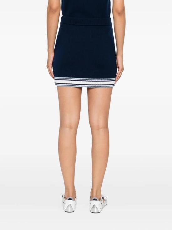 25FW 카사블랑카 숏 스커트 WPF25KW102901 BLUE - CASABLANCA