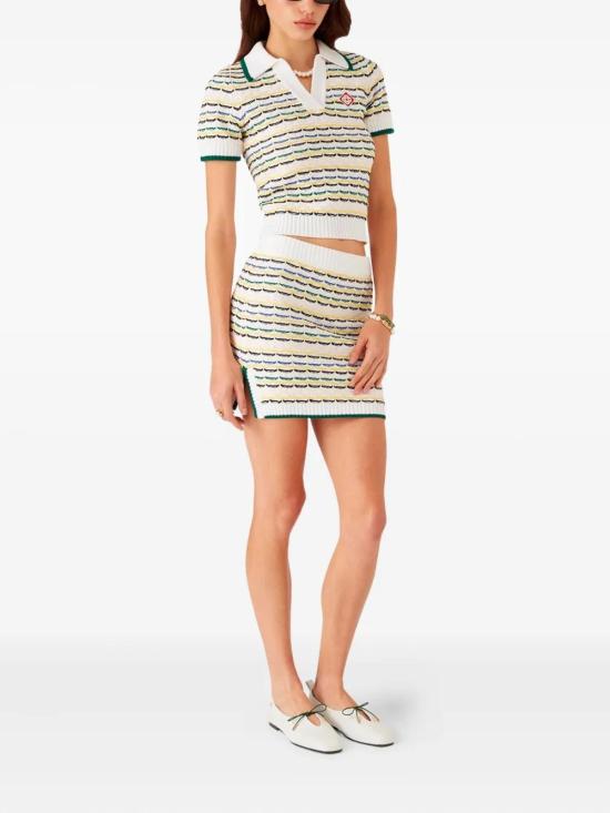 25FW 카사블랑카 숏 스커트 WPF25KW102601 MULTI - CASABLANCA