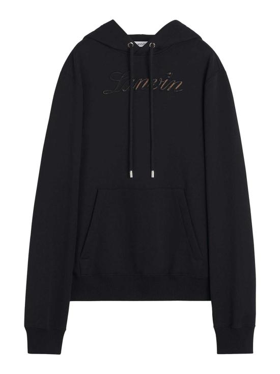 25SS 랑방 긴팔 티셔츠 RMHO0001J171P2510 Black