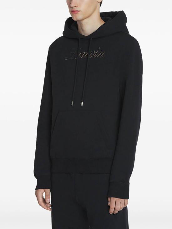 25SS 랑방 긴팔 티셔츠 RMHO0001J171P2510 Black - LANVIN