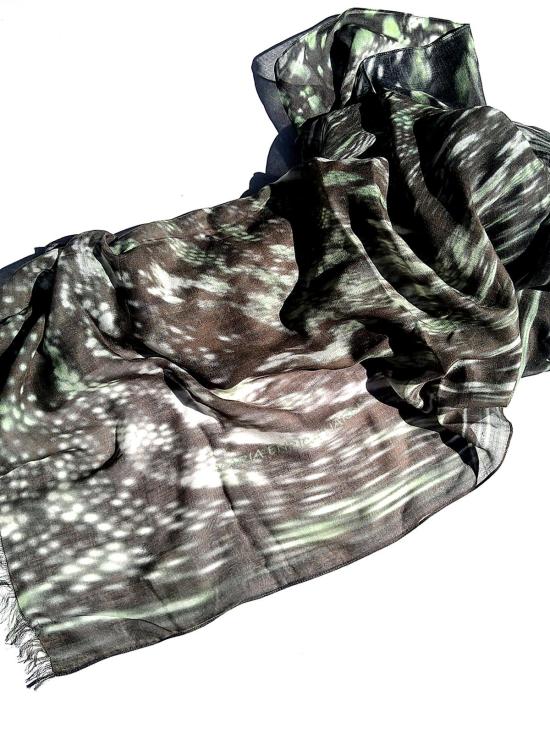 25SS 마리아 엔리카 나르디 머플러/스카프 SM143L68190BKGR Black - MARIA ENRICA NARDI