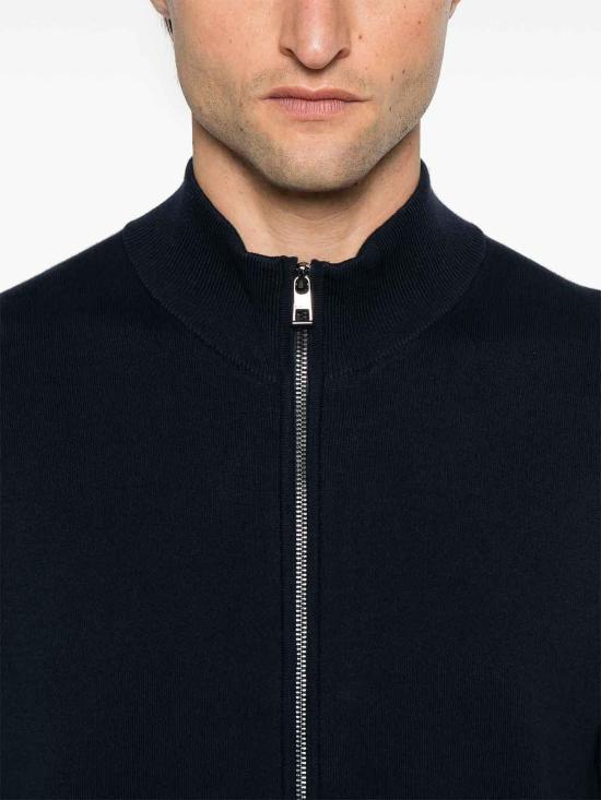 24FW 마이클 코어스 집업 니트 CH360AG469401 Blue - MICHAEL KORS