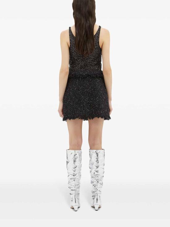 24FW 엠에스지엠 숏 원피스 3741MDD0724761999 Black - MSGM