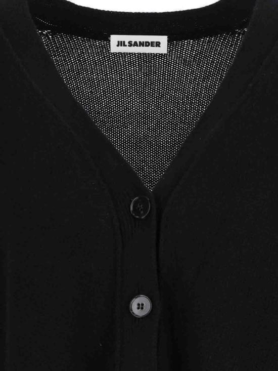 25FW 질샌더 가디건 J02HP0009J13206001 Black - JIL SANDER
