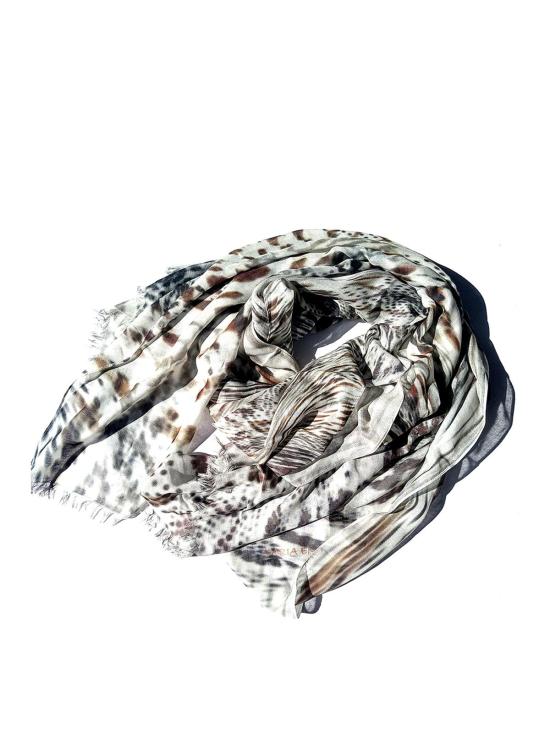 25SS 마리아 엔리카 나르디 머플러/스카프 SM143L68190BKWH Black