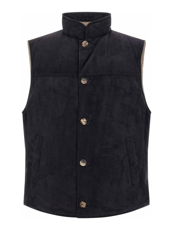  브루넬로 쿠치넬리 베스트 MPCLF2013C4254 Blue