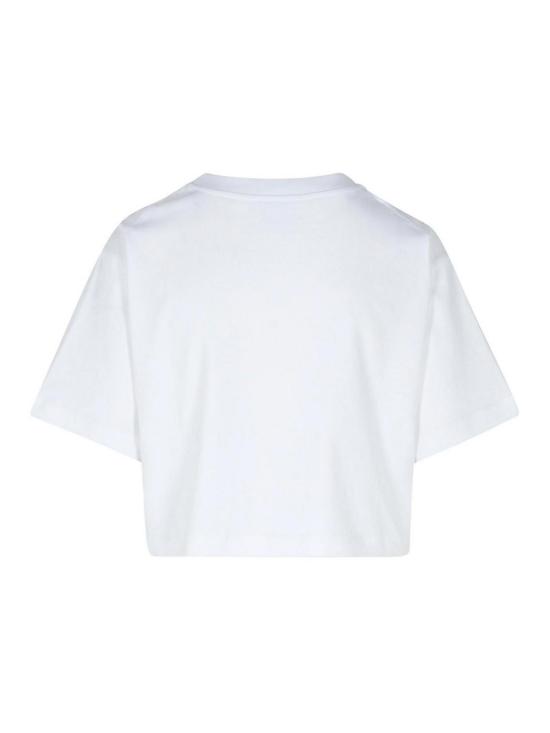 25SS 모스키노 반팔 티셔츠 070532295001 White - MOSCHINO