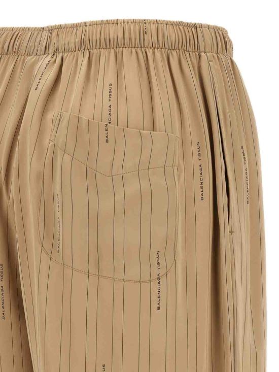  발렌시아가 스트레이트 팬츠 847154TSLA62684 Beige - BALENCIAGA