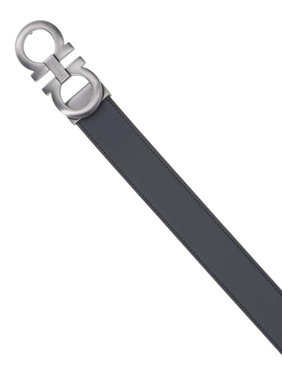 26SS 살바토레 페라가모 가죽 벨트 464231017 Black - SALVATORE FERRAGAMO