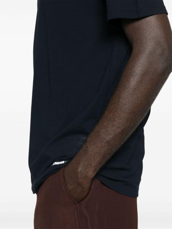 25FW 질샌더 반팔 티셔츠 J47GC0158J45031 402 Blue - JIL SANDER