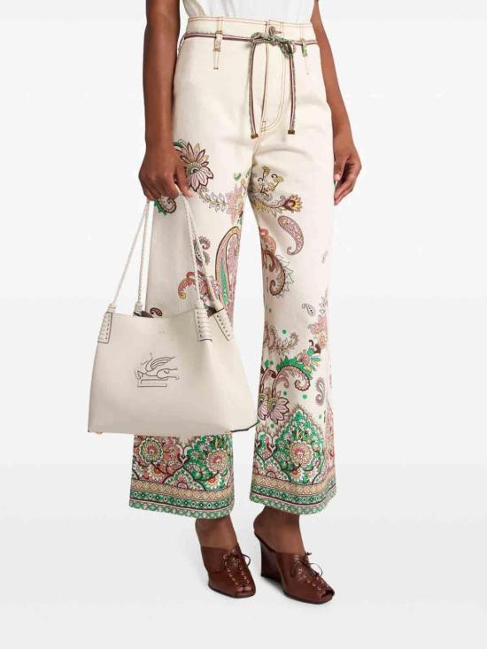 26SS 에트로 LIBRA 리브라 스몰 토트백 WP1D0038AP264W1889 Cream - ETRO