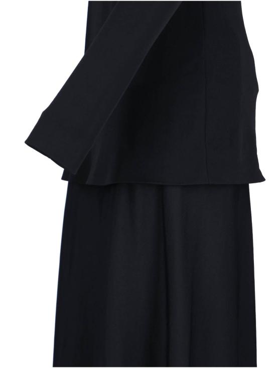 25FW 질샌더 미디 스커트 J04CT0110J65016001 Black - JIL SANDER
