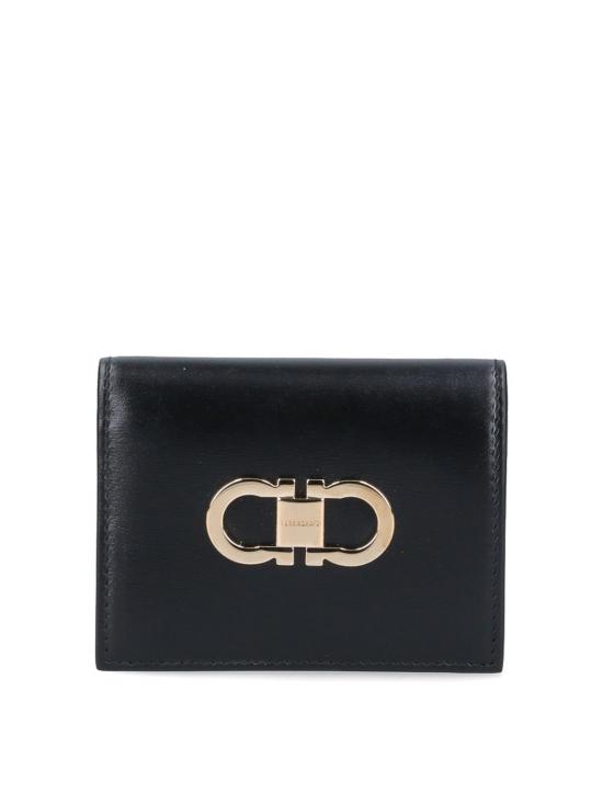 26SS 살바토레 페라가모 간치니 카드지갑 770769001 Black