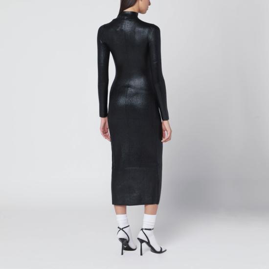 25FW 디젤 롱 원피스 A141860QVCE Black - DIESEL