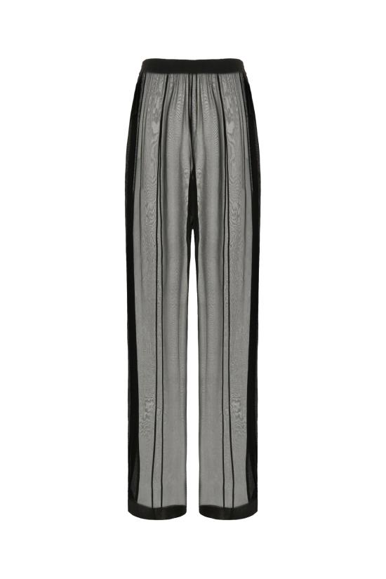 생로랑 스트레이트 팬츠 718964Y115W 1000 - SAINT LAURENT