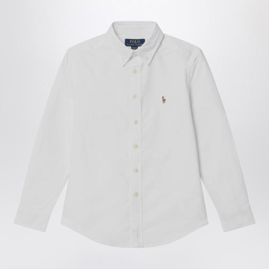 25FW [키즈] 폴로 랄프로렌 셔츠 323677133001CO White