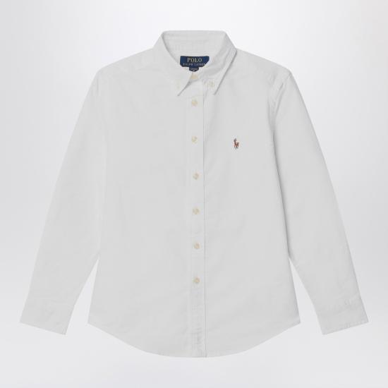 25FW [키즈] 폴로 랄프로렌 긴팔 셔츠 323677133001CO White