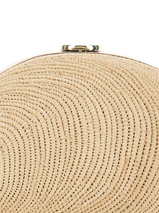 25FW 심카이 클러치/파우치 425H001TLRAFFIA Beige - SIMKHAI