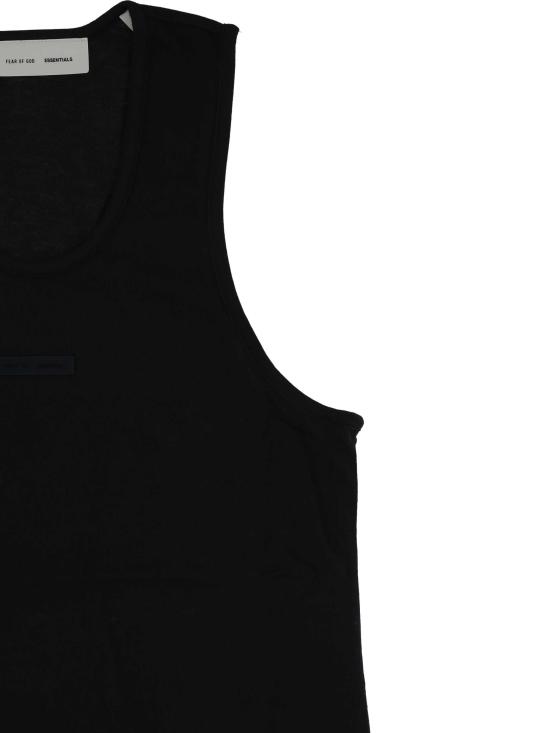 25FW 피어오브갓 민소매 티셔츠 125SP255720FW JET BLACK - FEAR OF GOD