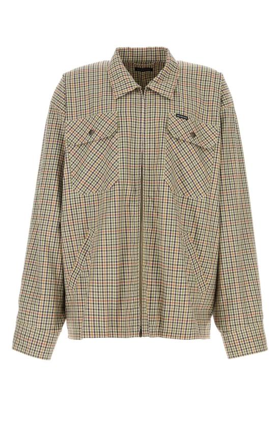 25FW 발렌시아가 자켓 839191TSM20 7778 Checked