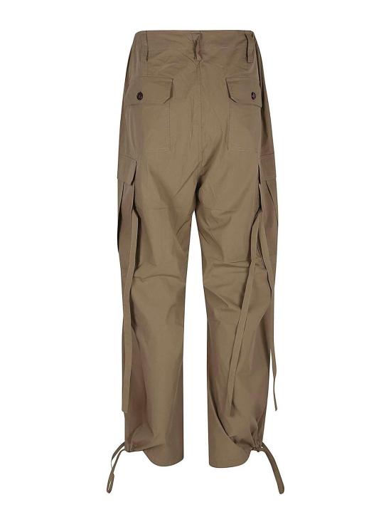  파로쉬 스트레이트 팬츠 D230747NINJA004 Beige - PAROSH