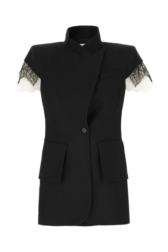 25SS 알렉산더 맥퀸 베스트 822747QJADK 1000 BLACK