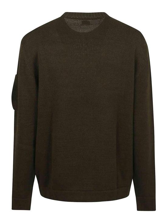  씨피 컴퍼니 스웨터 18CMKN077A110058A683 Green - C.P. COMPANY