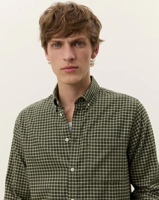 25FW 레듀 긴팔 셔츠 1000577 815 Light sand - LES DEUX