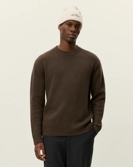 25FW 레듀 스웨터 1000471 826 Teak - LES DEUX