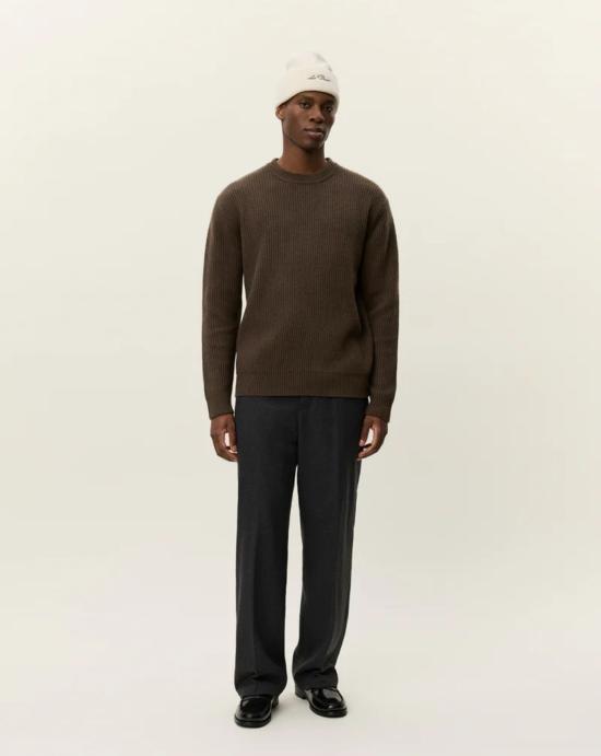 25FW 레듀 스웨터 1000471 826 Teak - LES DEUX