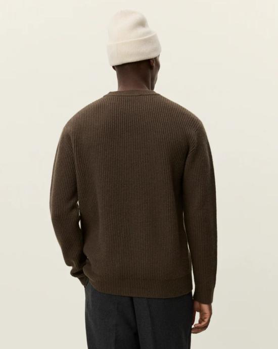 25FW 레듀 스웨터 1000471 826 Teak - LES DEUX